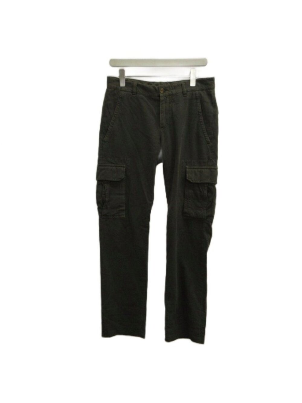 Brunello Cucinelli Cartoon Pants 44 Khaki Full Length Houndstooth Pattern PP